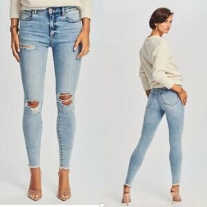 NWT SER.O.YA Maya Mid Rise Jeans in Coastline Sz 25